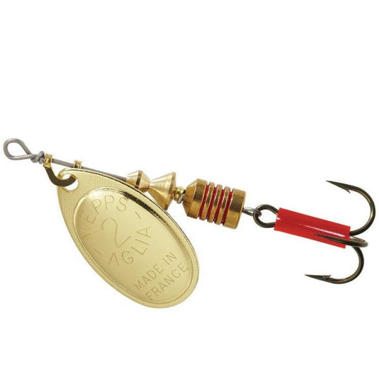 Mepps | Aglia Gold Spinner | Size 2, 4.5g - Spinner Lures