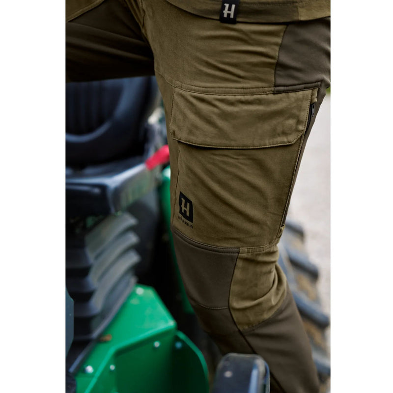 Load image into Gallery viewer, Härkila | Scandinavian Trousers 30&quot; | Dark olive/Willow green
