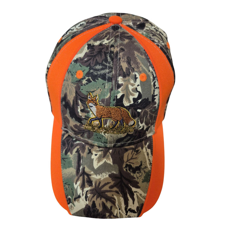 Load image into Gallery viewer, Ottocap | Camo And Orange Blaze With Logo
