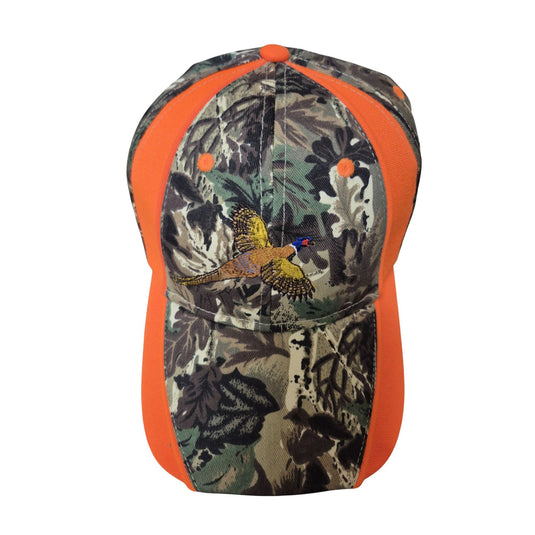 Ottocap | Camo And Orange Blaze With Logo