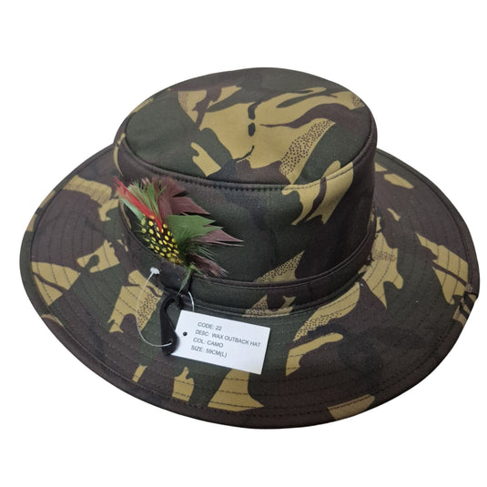 Walker & Hawkes | Wax Outback Hat | Camo