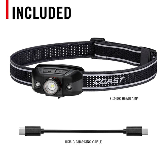 Coast | Pure Beam | Twist Focus™ FLX40R 800 Lumens 10H 4.0 OZ