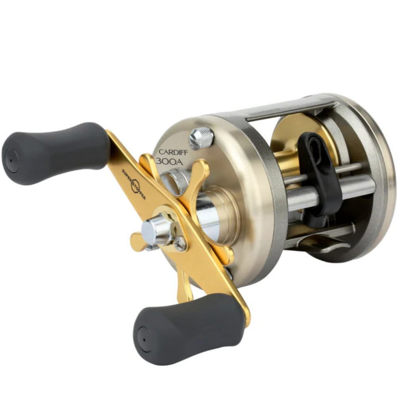 Load image into Gallery viewer, Shimano | Cardiff 201A Lefthand Multiplier Baitcasting Reel
