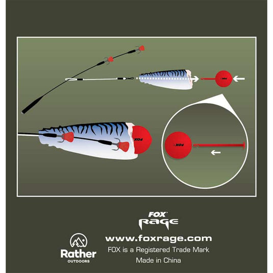 Fox Rage | Predator Bait Poppers Natural