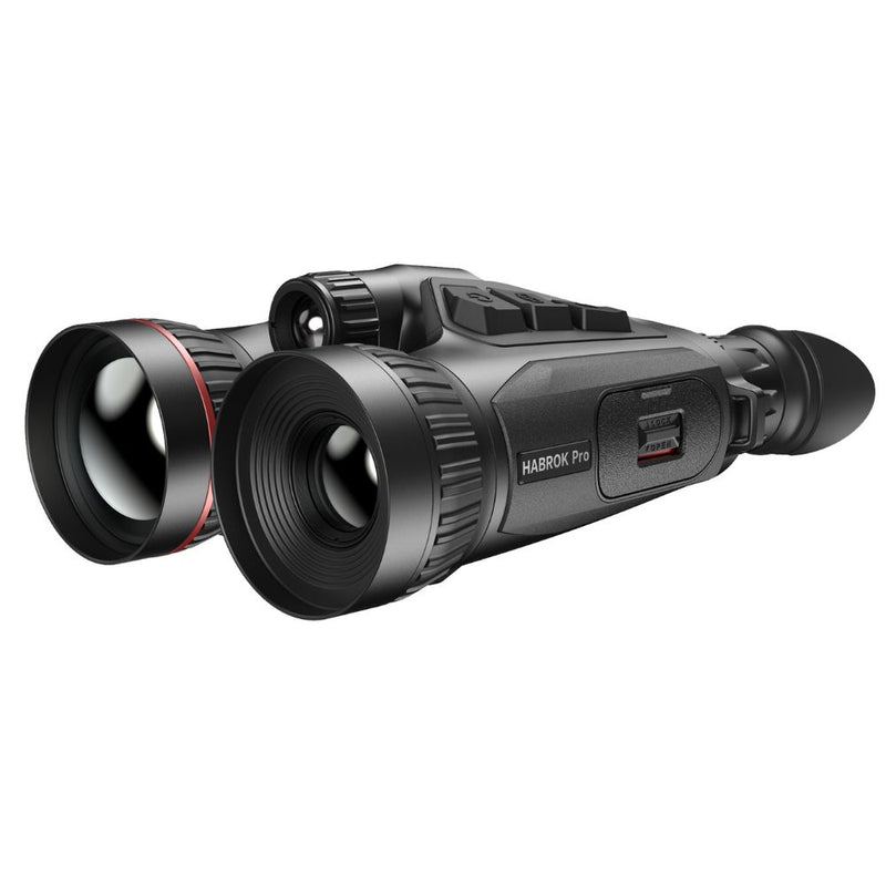 Load image into Gallery viewer, Hikmicro | Habrok Pro HX60L Multi-Spectrum Thermal Binocular | 1280px 60mm with 4K Optical Camera LRF and Harness
