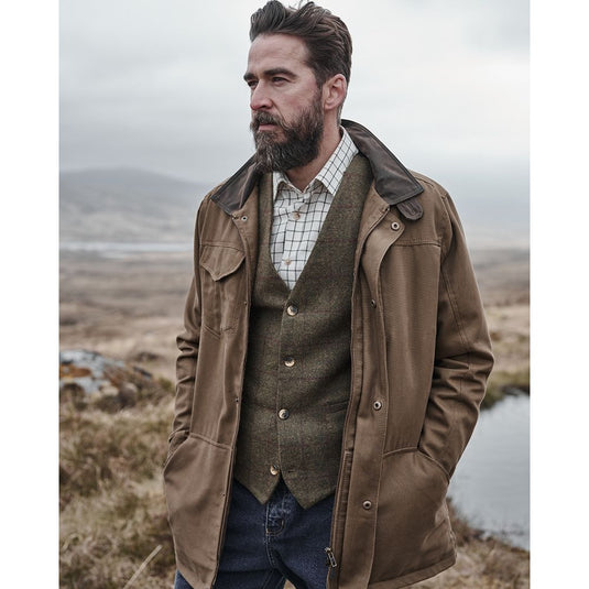 Hoggs Of Fife | Stewarton Canvas Coat