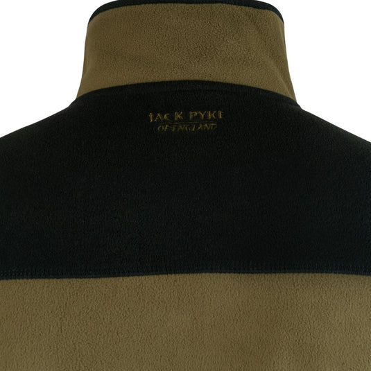 Jack Pyke | Snap Neck Fleece | Dark Mustard