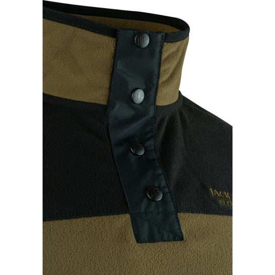 Jack Pyke | Snap Neck Fleece | Dark Mustard