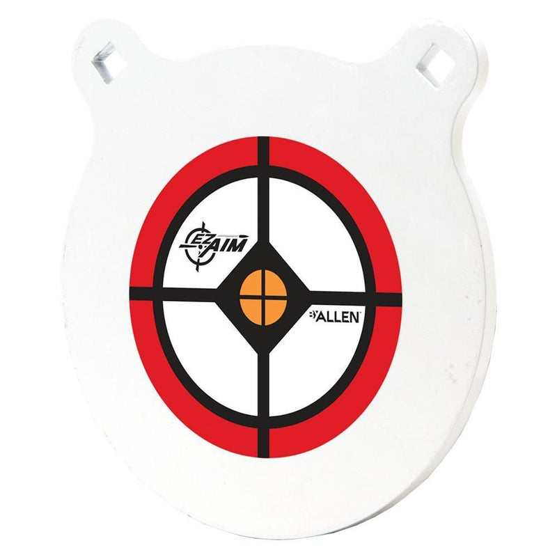 Load image into Gallery viewer, EZ Aim | 8&quot; AR500 Steel Gong Shooting Target | White
