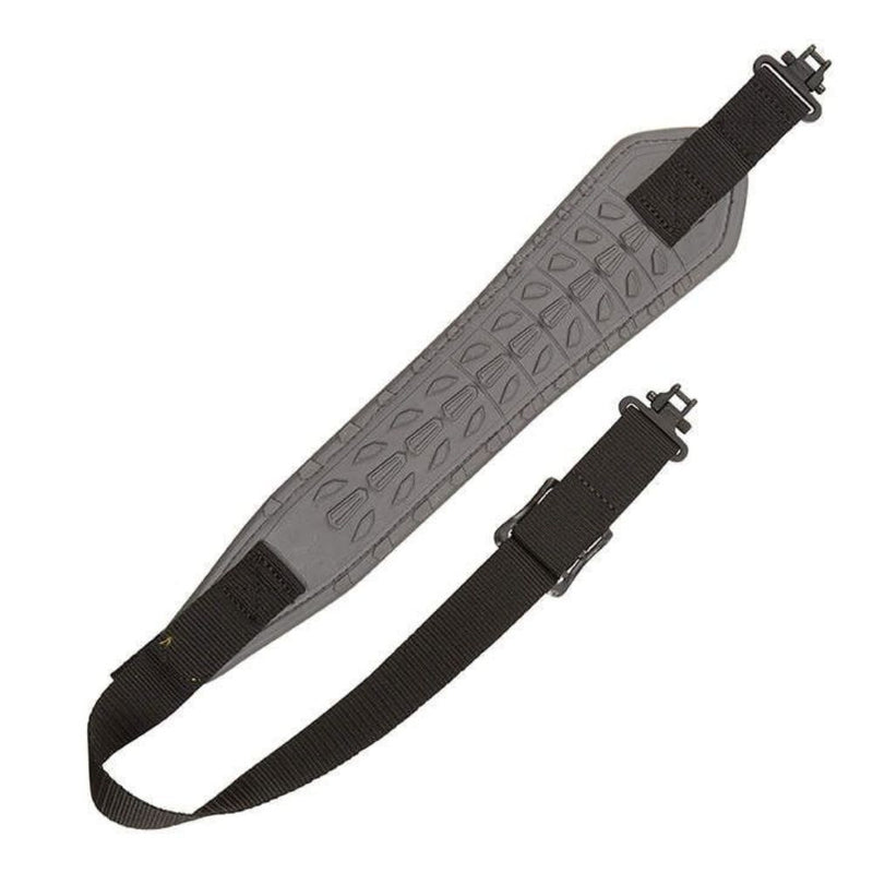 Load image into Gallery viewer, Allen | Aspen Nubuck BakTrak 2-Point Rifle &amp; Shotgun Sling | Tested up to 500 Lbs. | Black/Clay
