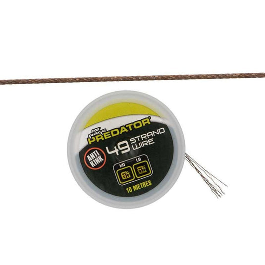 Fox Rage | Predator 49-Strand Coated  Steel Wire | 10m