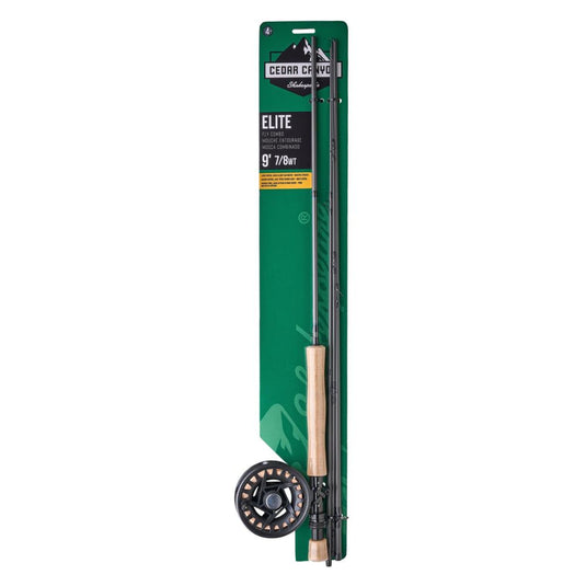 Shakespeare | Elite Rod, Reel, Line & Leader Combo | 9' | 4Pc