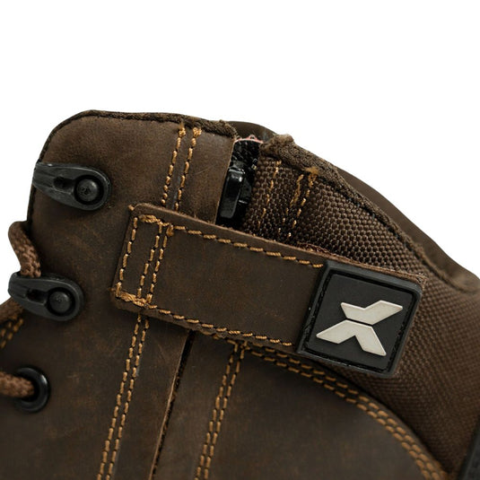 Xpert | Pro Zipster S3L Safety Zip-Side Boot | Brown