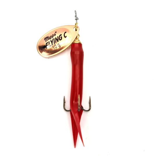 Mepps | Aglia Flying C | Silver / Black | Size3 | 10G