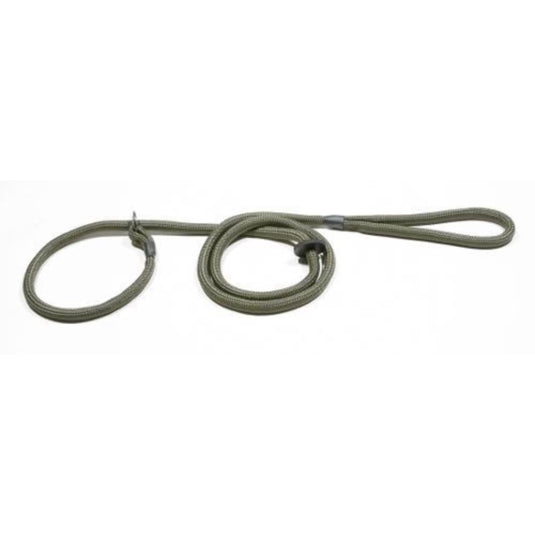 Dog Lead | Braided Slip Lead | Rubber Stop | 8mm | 1.5m