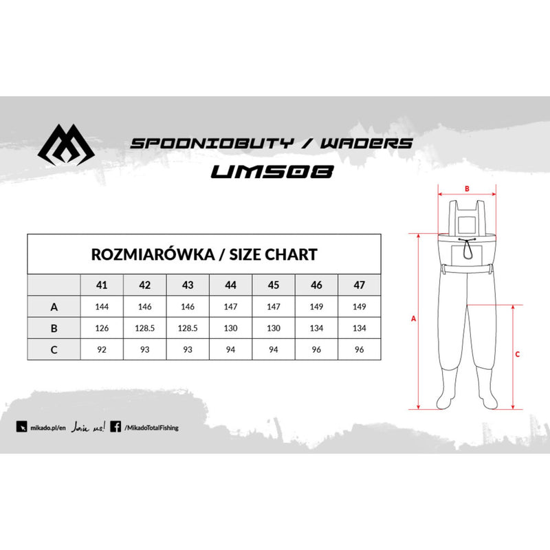 Load image into Gallery viewer, Mikado | Chest Waders | Black Basic - Waders
