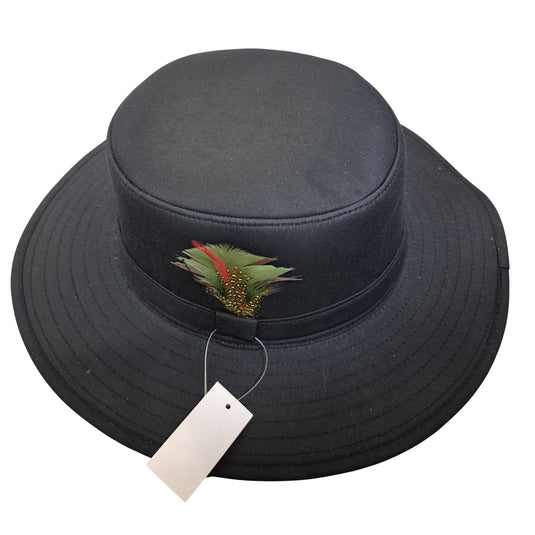 Walker & Hawkes | Wax Outback Hat | Navy