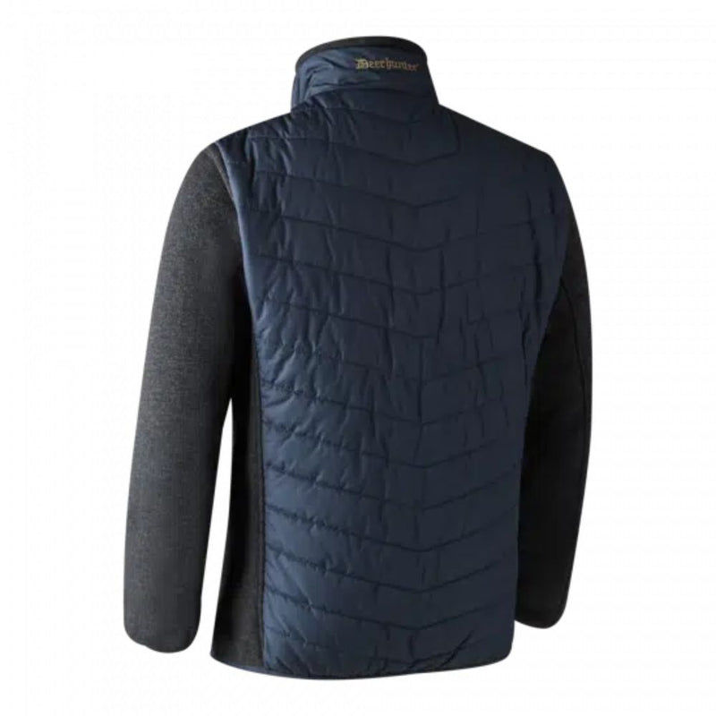 Load image into Gallery viewer, Deerhunter | Knitted Sleeved Moor Padded Jacket | Dark Blue - Hunting Jackets
