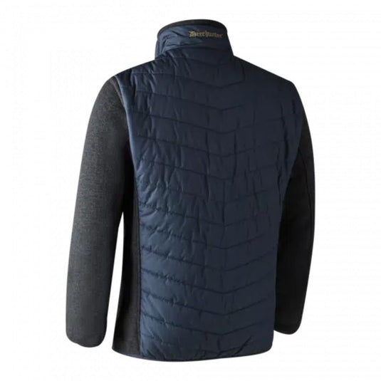 Deerhunter | Knitted Sleeved Moor Padded Jacket | Dark Blue - Hunting Jackets