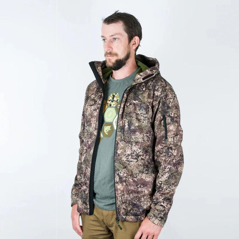 Ridgeline Ascent Softshell Jacket Dirt Camo Wildhunter.ie
