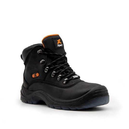 Xpert | Typhoon Waterproof S3 Safety Boot | Black