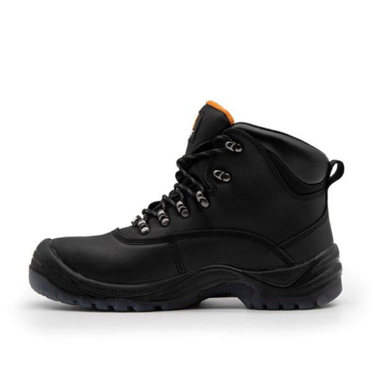 Xpert | Typhoon Waterproof S3 Safety Boot | Black