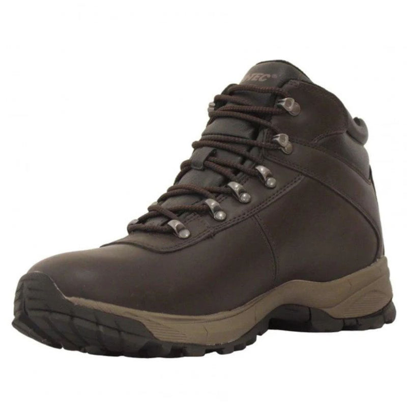 Hi Tec Mens Hiking Boots Eurotrek Lite WP Dark Chocolate Wildhunter.ie