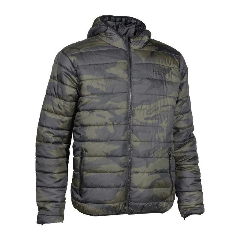 Load image into Gallery viewer, Percussion | Trek Hooded Down Jacket | Camo
