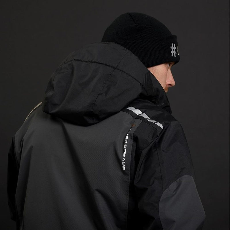 Savage Gear Waterproof Performance Jacket Black Ink Grey Wildhunter.ie