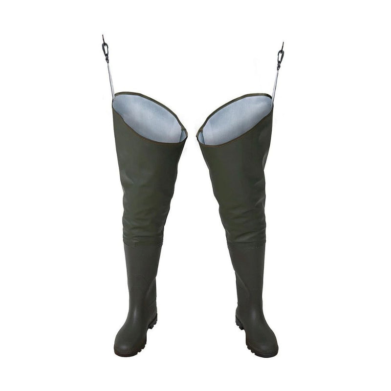 Load image into Gallery viewer, Pros | Thigh Waders PVC | Olive
