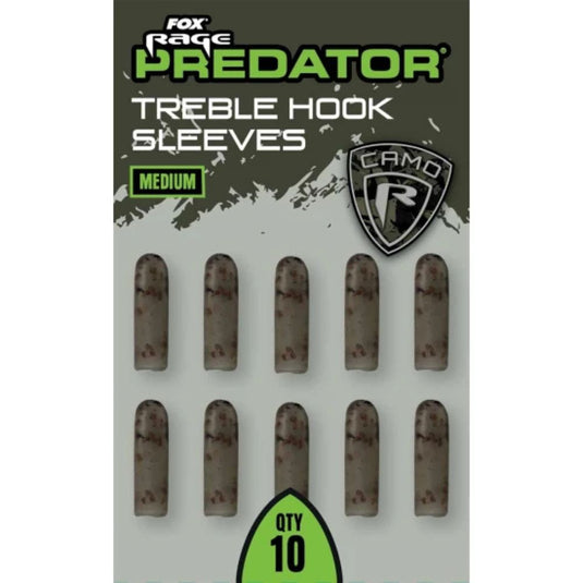 Fox Rage | Predator Camo Treble Hook Sleeves