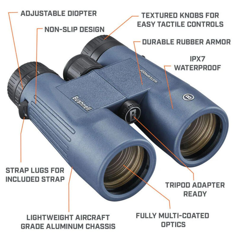 Load image into Gallery viewer, Bushnell | H20 Roof  Binoculars 10x42
