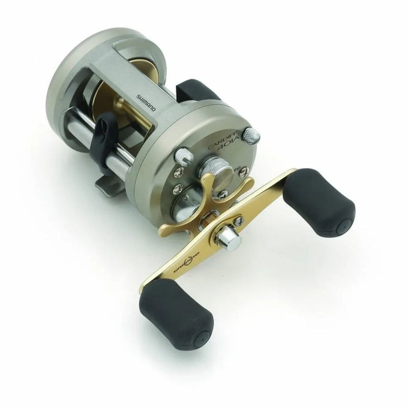 Load image into Gallery viewer, Shimano | Cardiff 401A Lefthand Multiplier Baitcasting Reel
