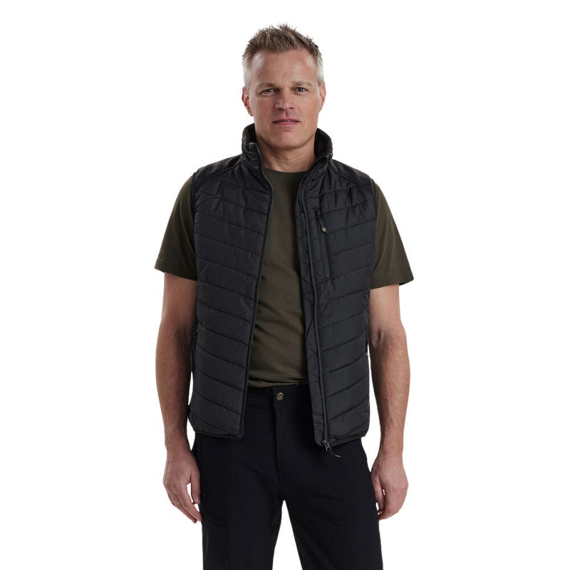 Load image into Gallery viewer, Deerhunter | Moor Padded Waistcoat | Black
