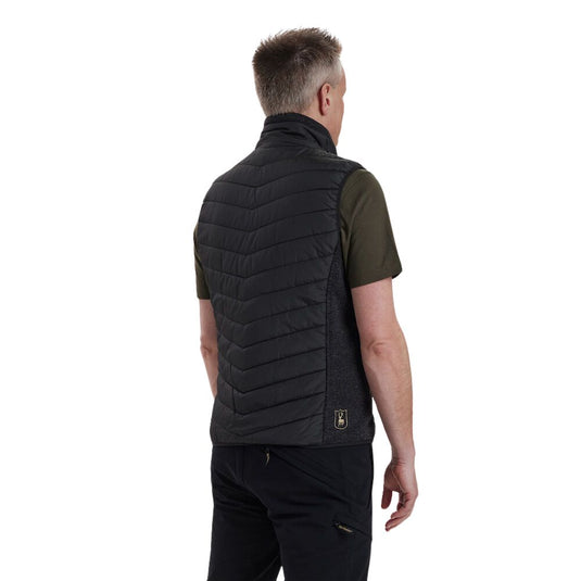 Deerhunter | Moor Padded Waistcoat | Black