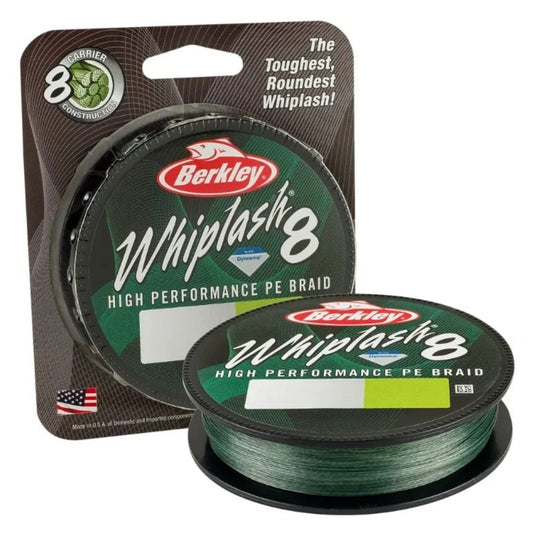 Berkley | Whiplash 8 Braid | 150M | Dark Green