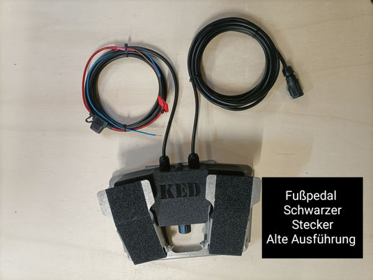 KED Electrical Control Foot Pedal For Pole | Black Plug - All FishFinders