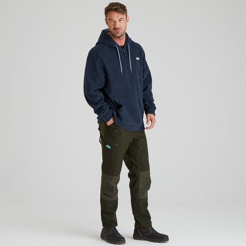Load image into Gallery viewer, Ridgeline | Men's Ballistic Fleece Hoodie | Navy

