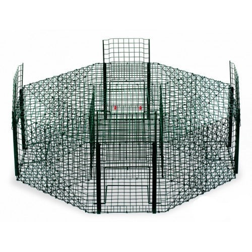 Green Octagonal Magpie Cage Trap