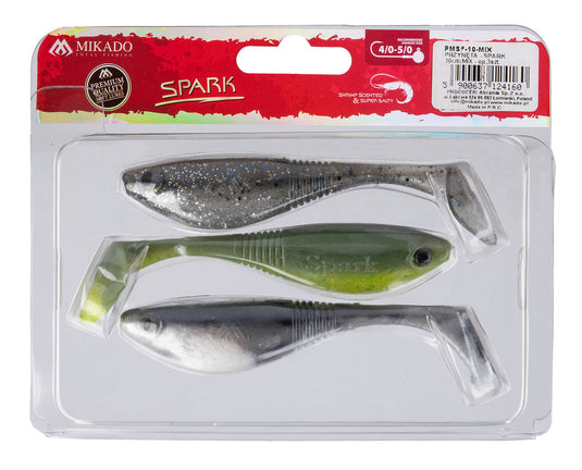Mikado | Spark Hard Lure | 10cm | 3pcs