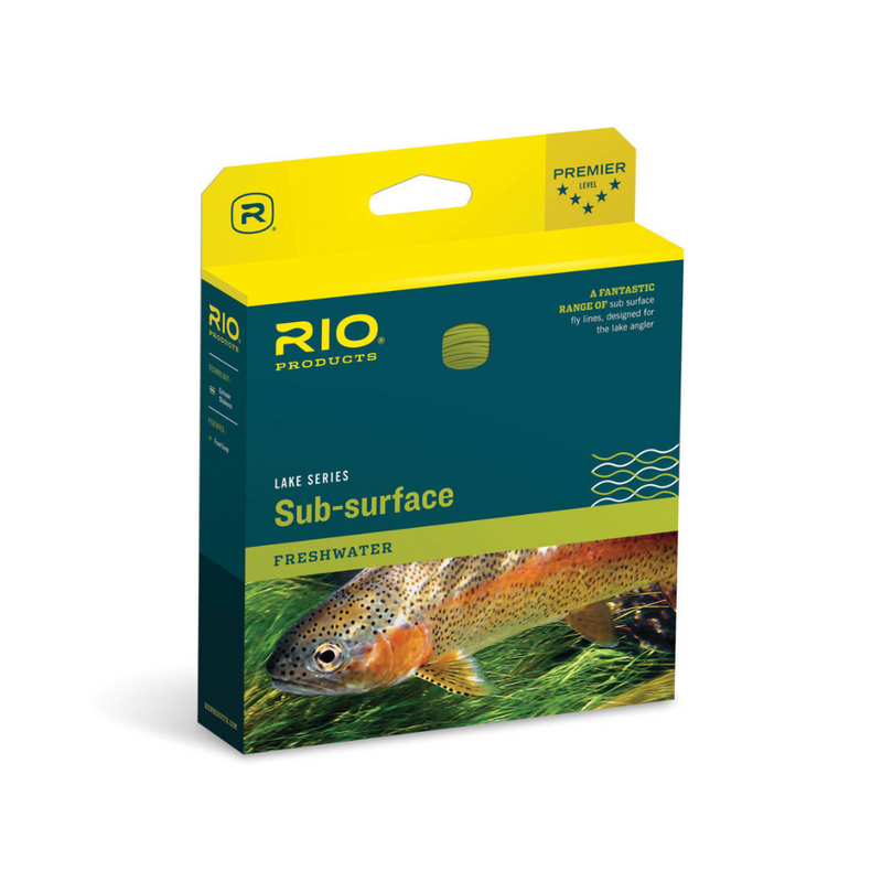 Load image into Gallery viewer, Rio | Lake Series | Sub Surface | Midge Tip | Yellow/Clear
