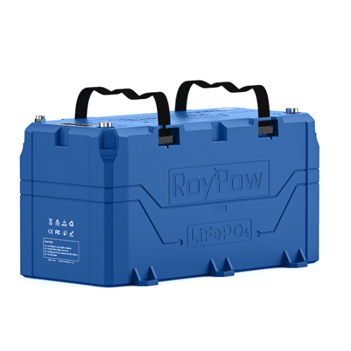 RoyPow | 24V 100 amphr LiFePO4 Battery Ideal For Trolling Motors