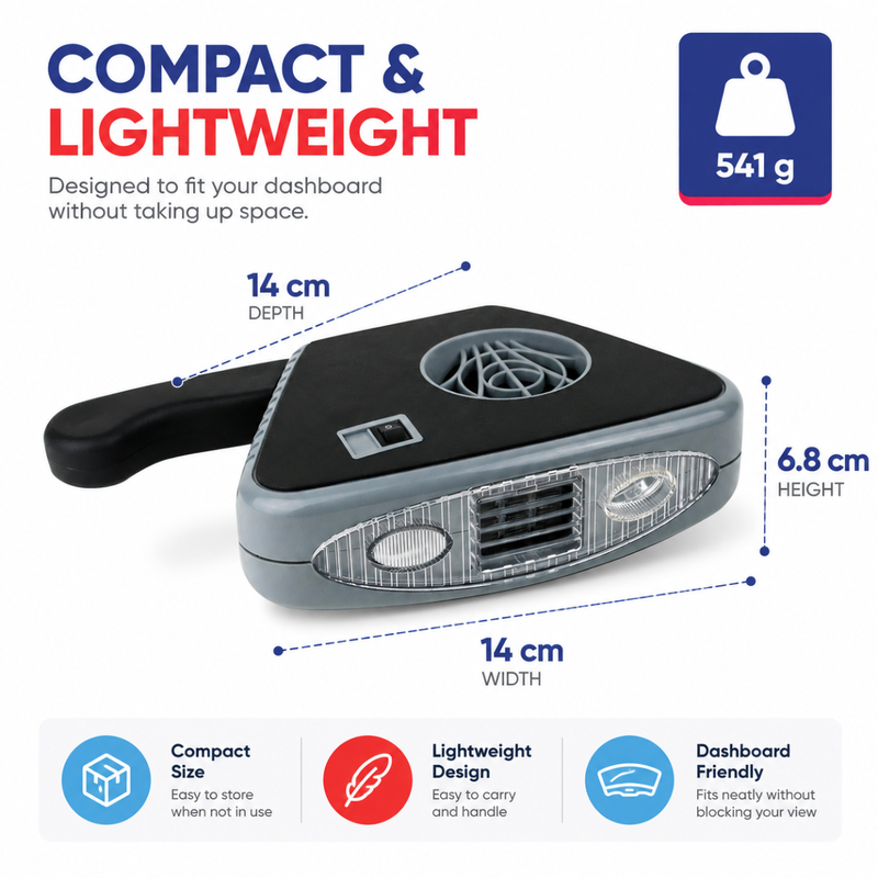 Load image into Gallery viewer, Streetwize 12V Car Heater Defroster SWCH400
