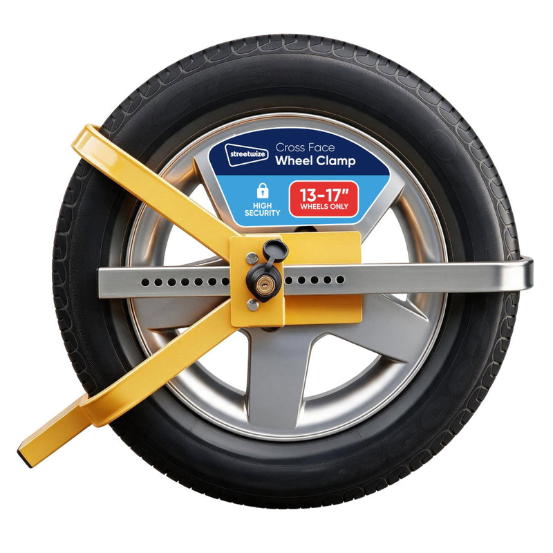 Load image into Gallery viewer, Streetwize Cross Face Wheel Clamp SWWL3
