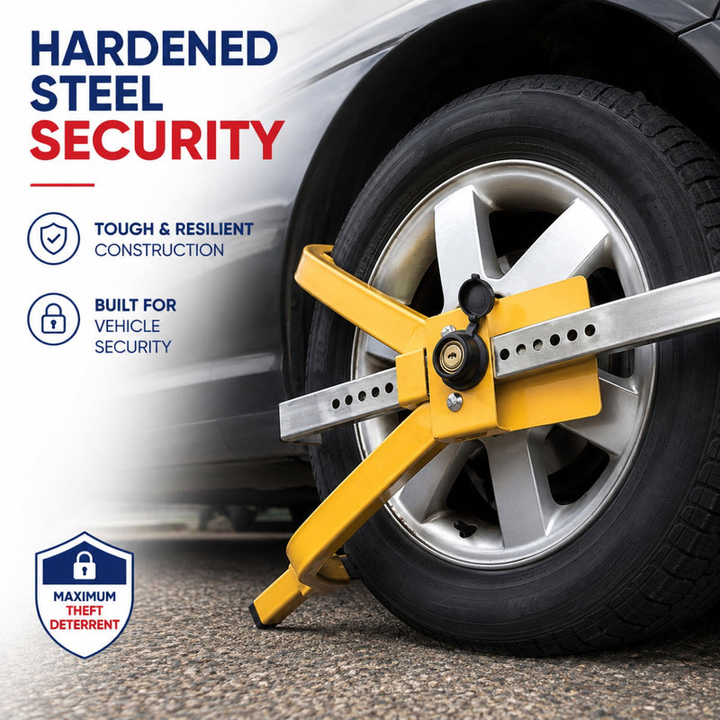 Load image into Gallery viewer, Streetwize Cross Face Wheel Clamp SWWL3
