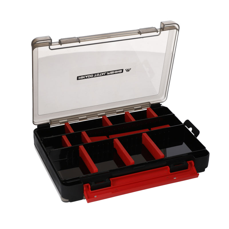 Load image into Gallery viewer, Mikado | H1907 Double-Sided Tackle Box | 20.5×14.5×4.2cm
