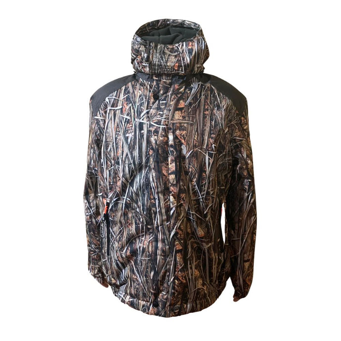 Percussion | Warm Windproof Jacket | Ghostcamo Forest Camo