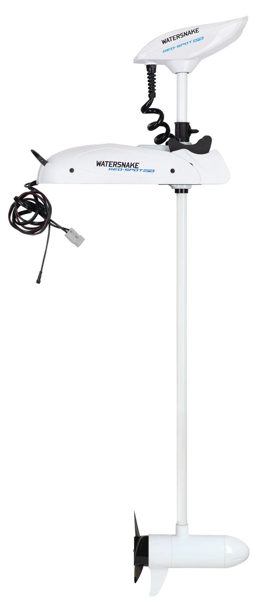 Watersnake | Geo-Spot GPS 65LB 66" Shaft | Electric Bow Mount Trolling Motor - Electric Engines