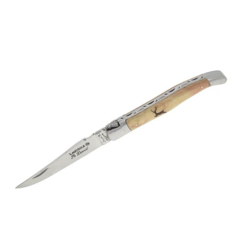 Wildhunter.ie - Boker | Robert David Laguiole Cerf Olive Wood Hunter Pocket Knife -  Knife Sharpeners 