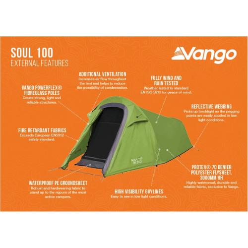 Load image into Gallery viewer, Wildhunter.ie - Vango | Soul 100 | 1-Man Tent -  Camping Tents 
